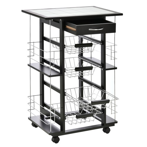Homcom carrello cucina - da,