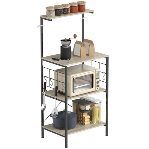Homcom scaffale cucina - scaffale,
