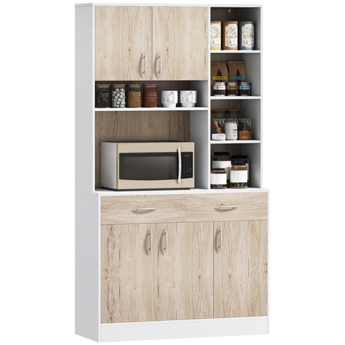 Homcom mobile buffet dispensa - homcom,