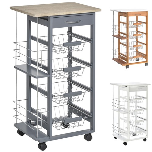 Homcom carrello cucina con - homcom,