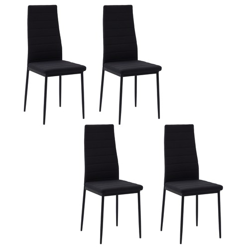 Homcom set sedie imbottite - homcom,