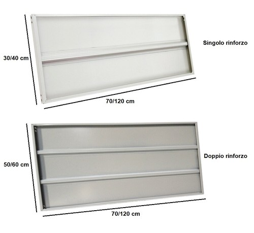 Scaffale ripiano con rinforzo - ripiano,