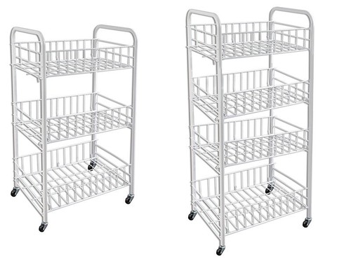 Carrello metallo bagno - in, da